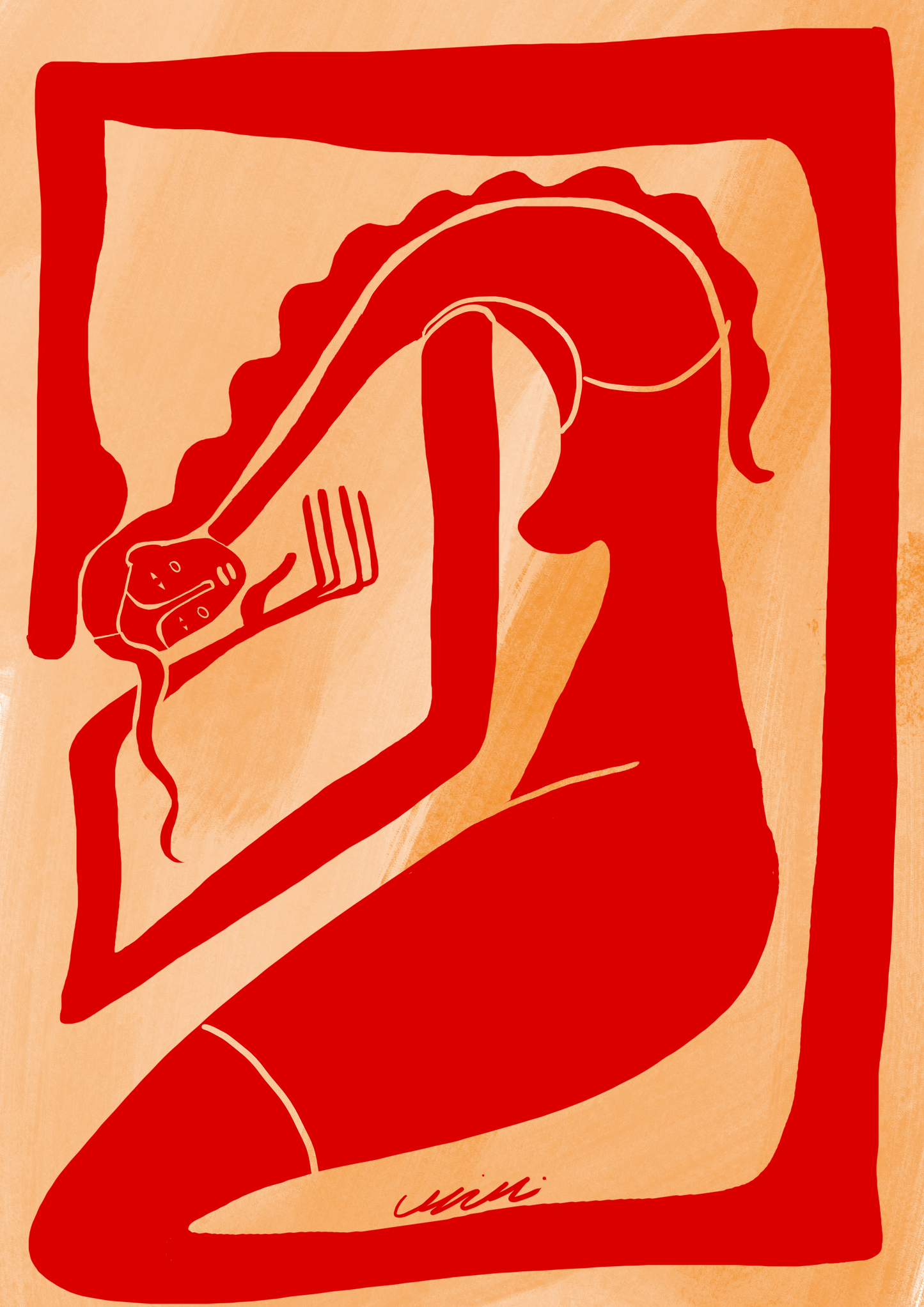 Unfold art print
