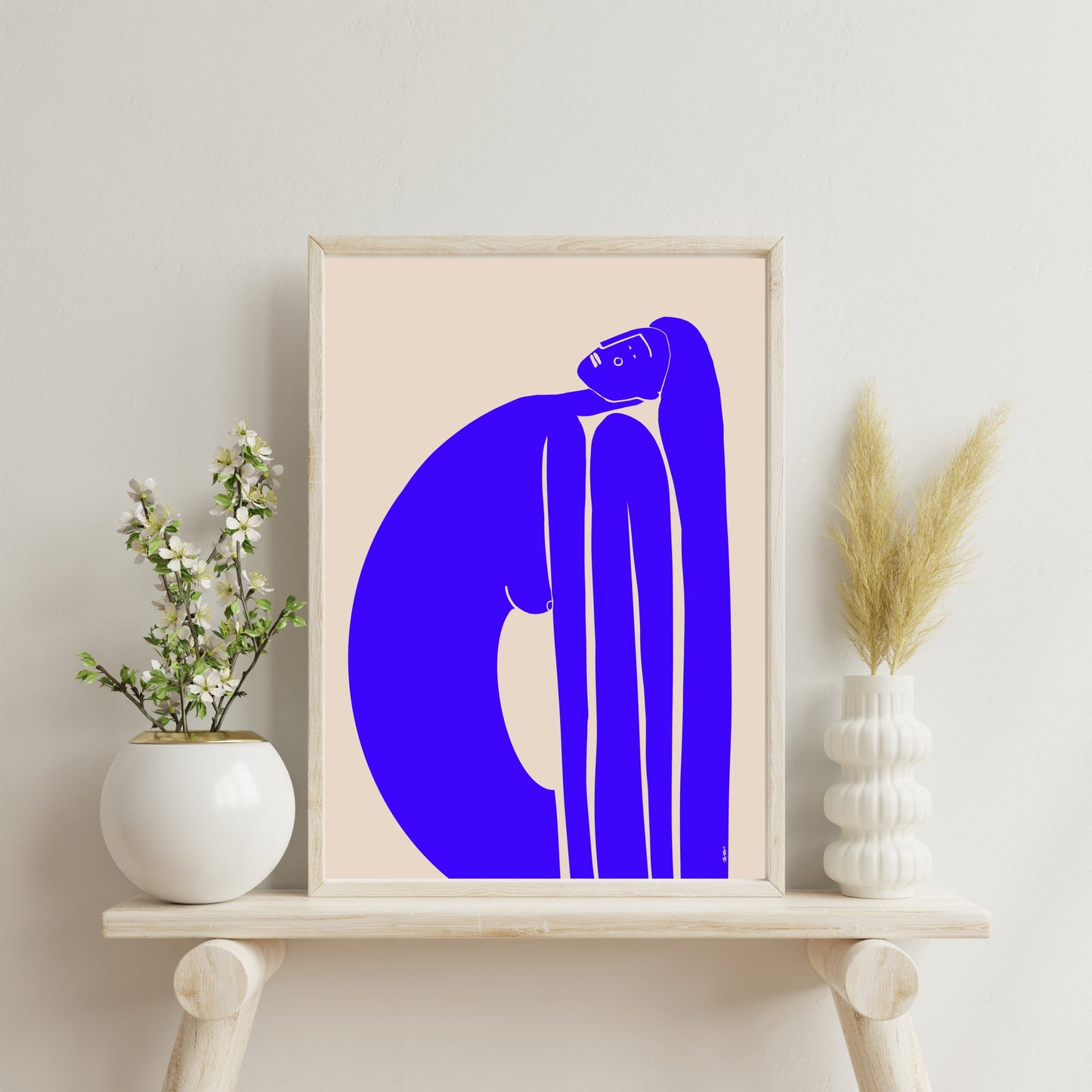 OLU OLU Art print: 'Feeling Hollow'
