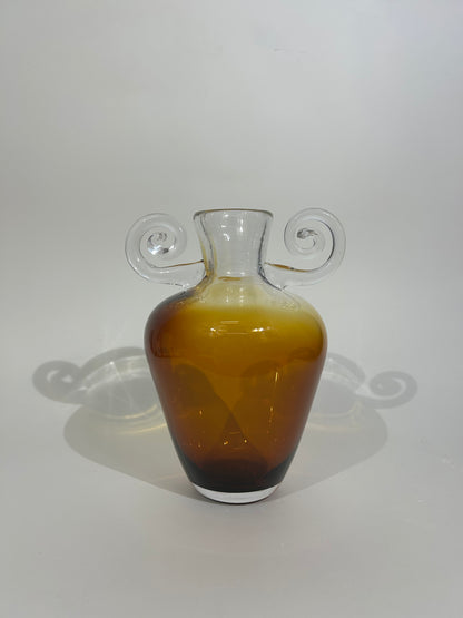 Growth glass blown vase