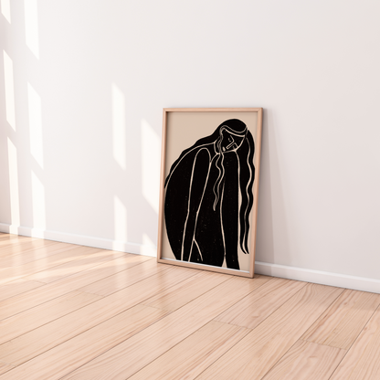 OLU OLU Art print: 'Keep peace with me'