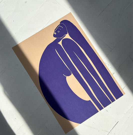 OLU OLU Art print: 'Feeling Hollow'